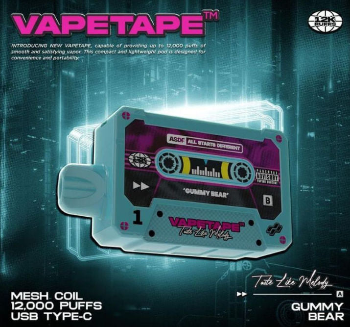 Vapetape 12000 Puffs