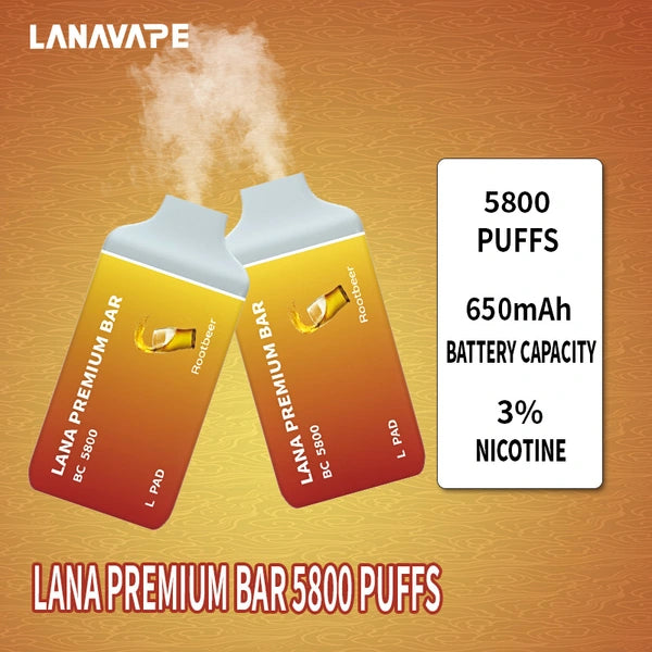 Lana Premium Bar 5800 Puffs