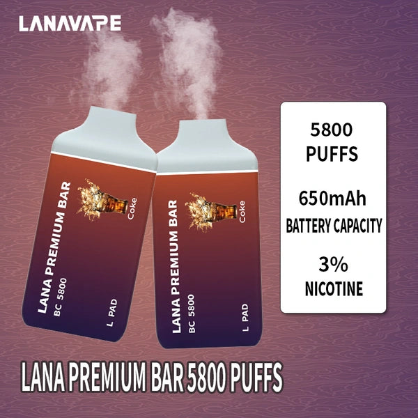 Lana Premium Bar 5800 Puffs