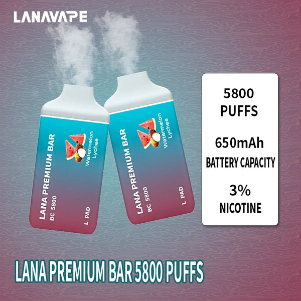 Lana Premium Bar 5800 Puffs
