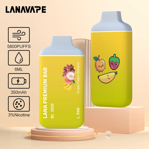 Lana Premium Bar 5800 Puffs