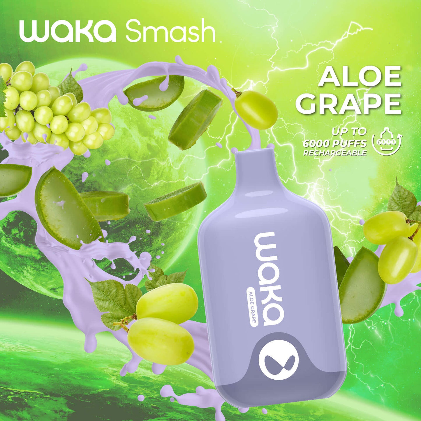 Waka Smash 6000 Puffs