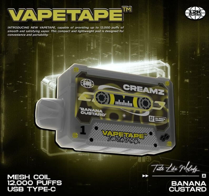 Vapetape 12000 Puffs