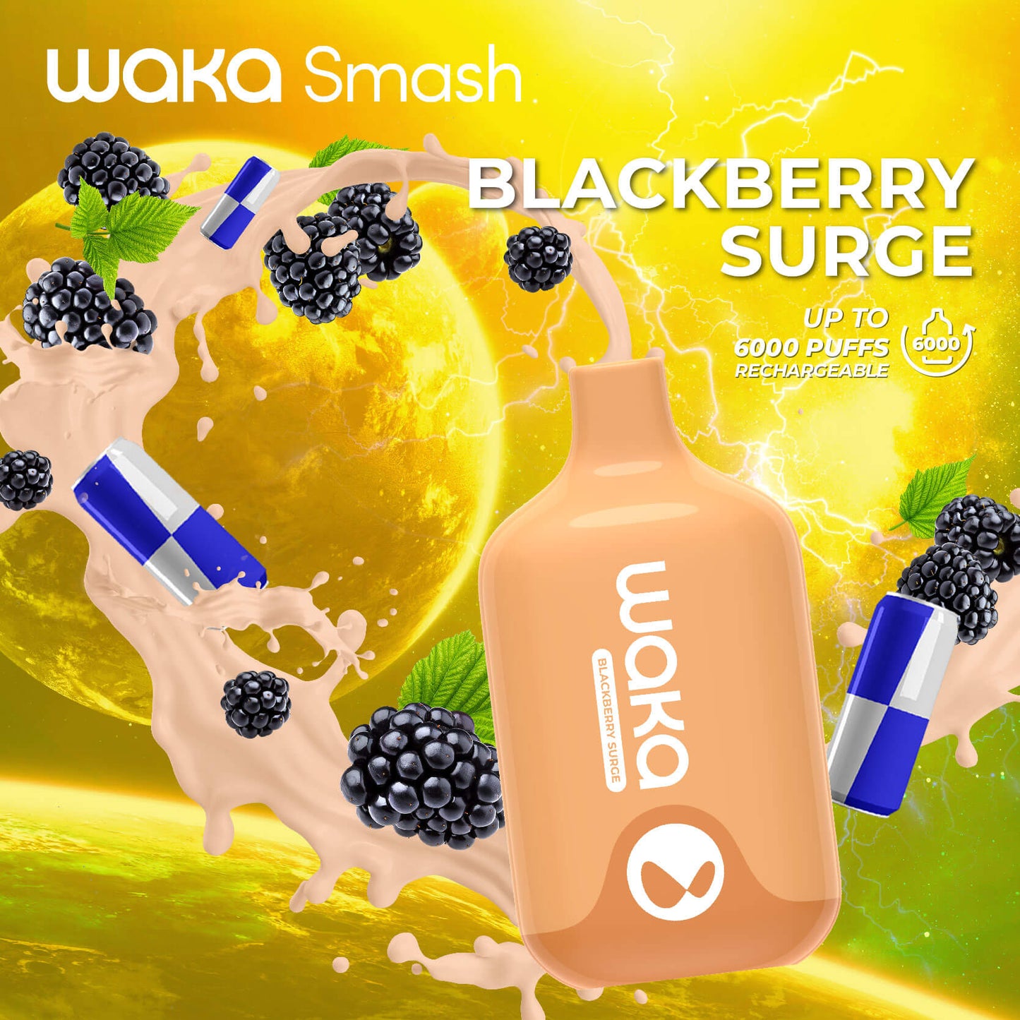Waka Smash 6000 Puffs