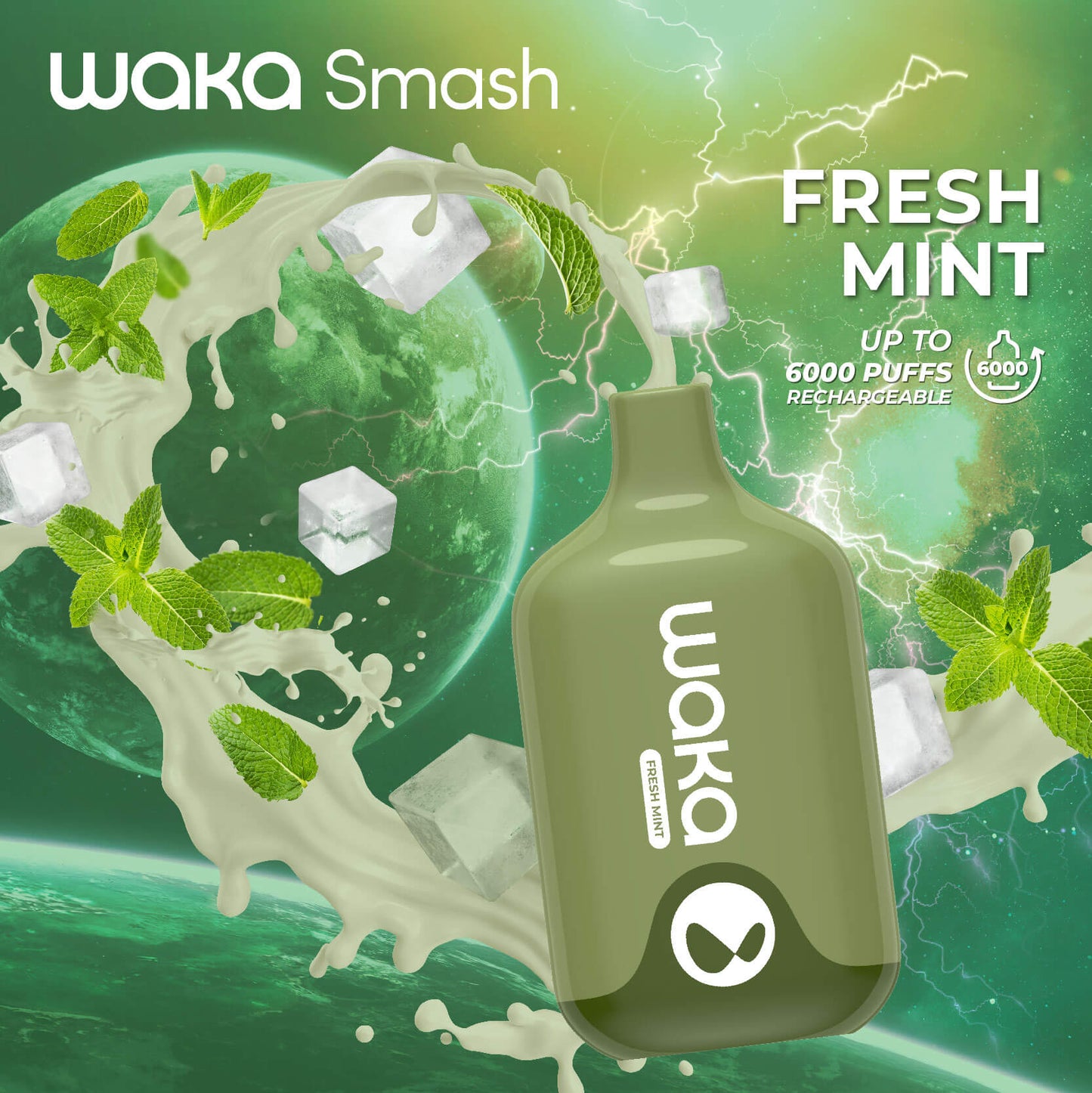 Waka Smash 6000 Puffs