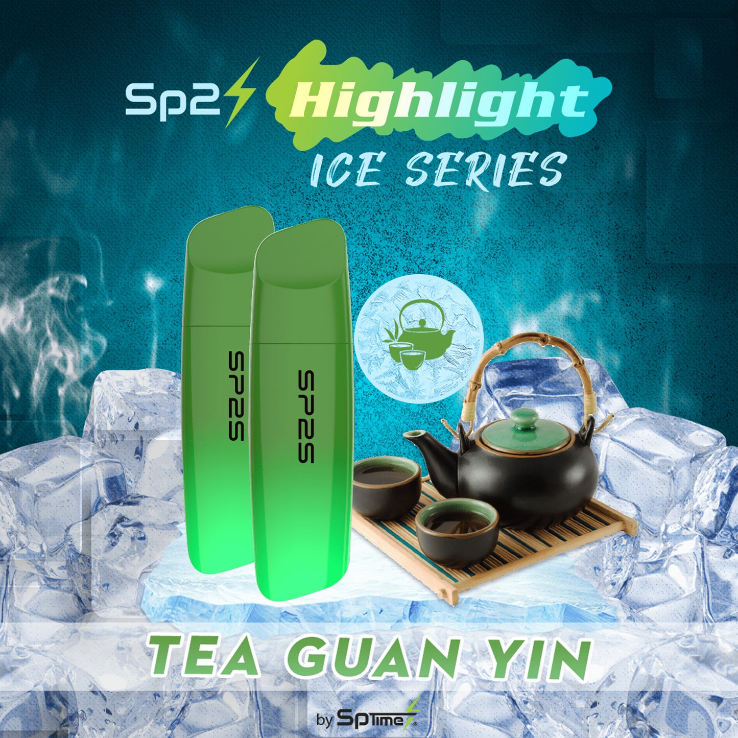SP2S Highlight Ice Series 3000 Puffs