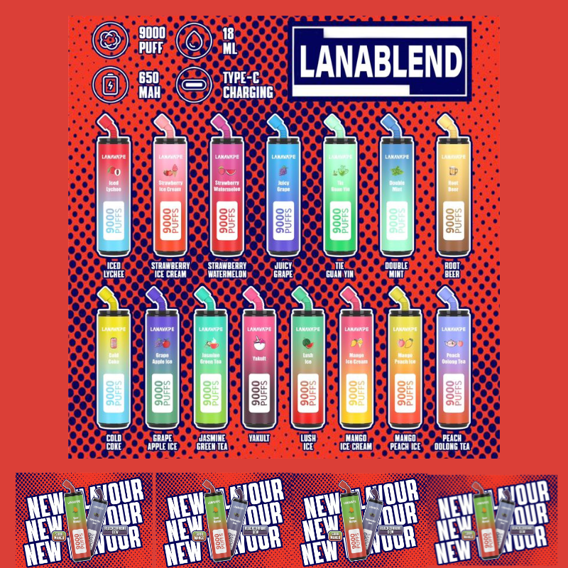 Lana Blend Special Edition 9000 Puffs