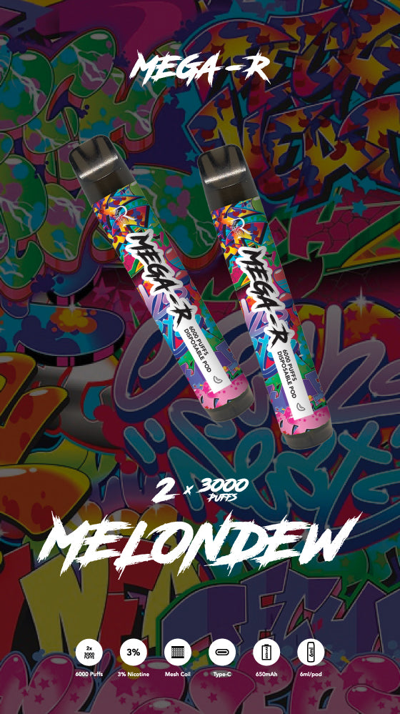 Mega R 3000 Puffs