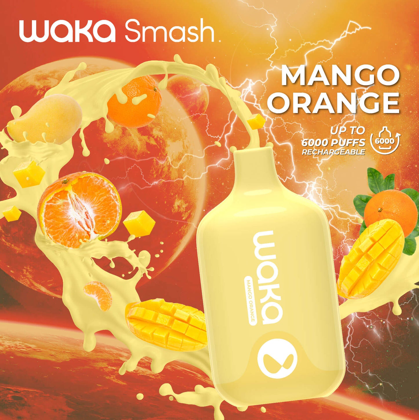 Waka Smash 6000 Puffs