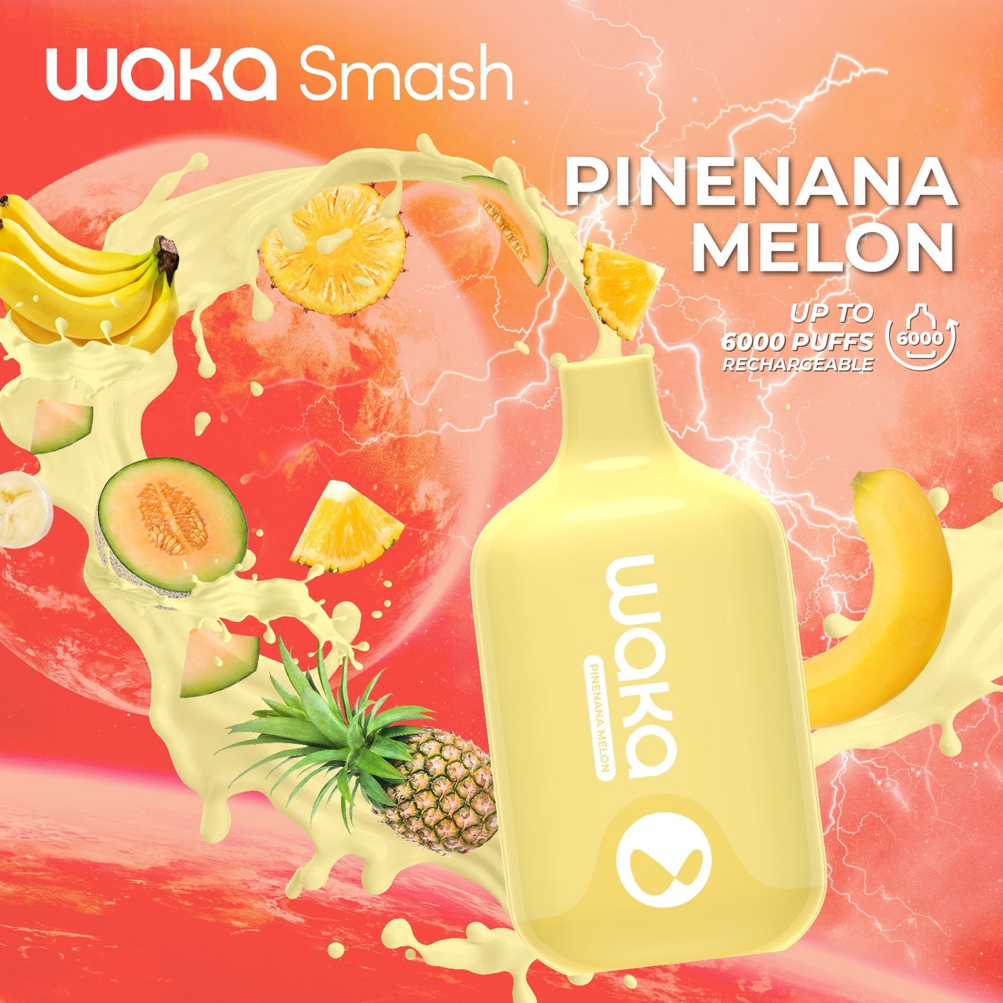 Waka Smash 6000 Puffs