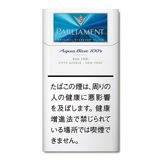 Parliament Aqua Blue 100 Box 6Mg
