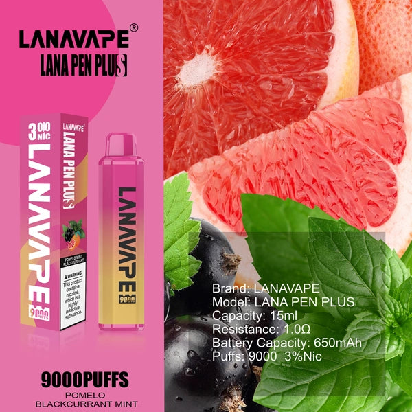 Lana Pen Plus 9000 Puffs