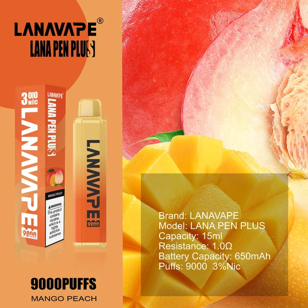 Lana Pen Plus 9000 Puffs