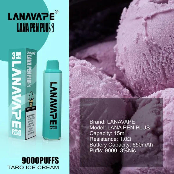 Lana Pen Plus 9000 Puffs