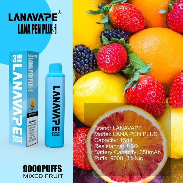 Lana Pen Plus 9000 Puffs