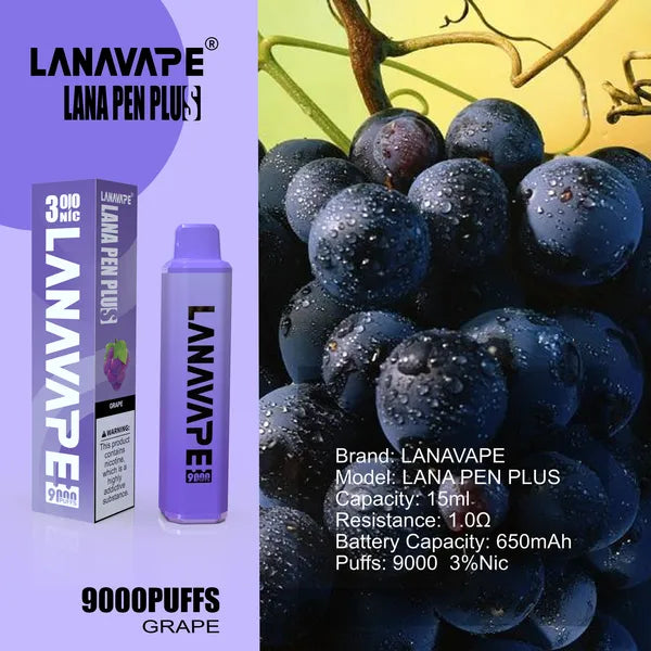 Lana Pen Plus 9000 Puffs