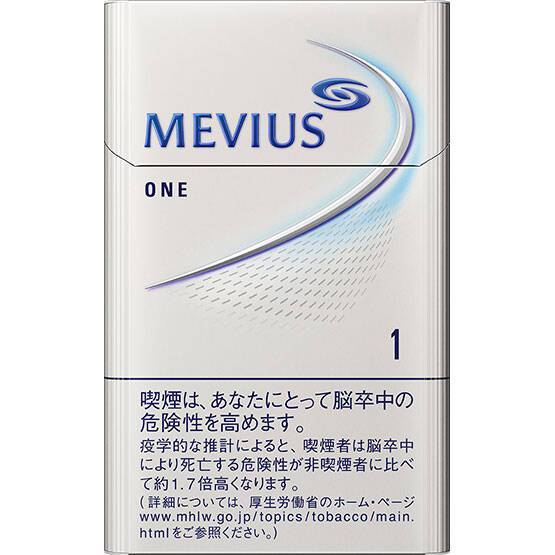 Mevius One Box [Tar: 1mg, Nicotine: 0.1mg]