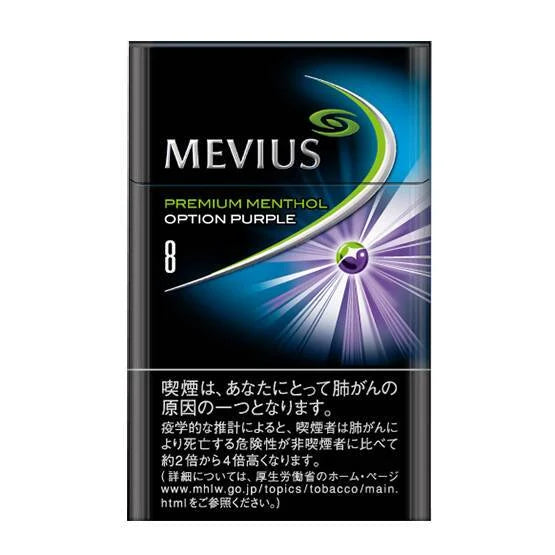 Mevius Premium Menthol Option Purple 8 [Tar: 8㎎, Nicotine: 0.7㎎]