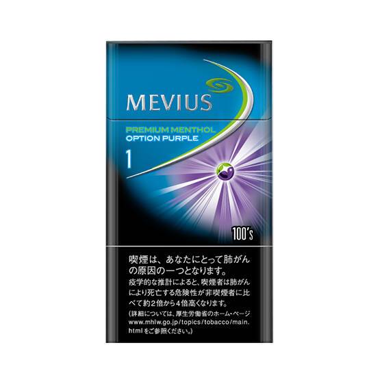 Mevius Prem Mnt Option Purple･One 100S [Tar: 1㎎, Nicotine: 0.1㎎]