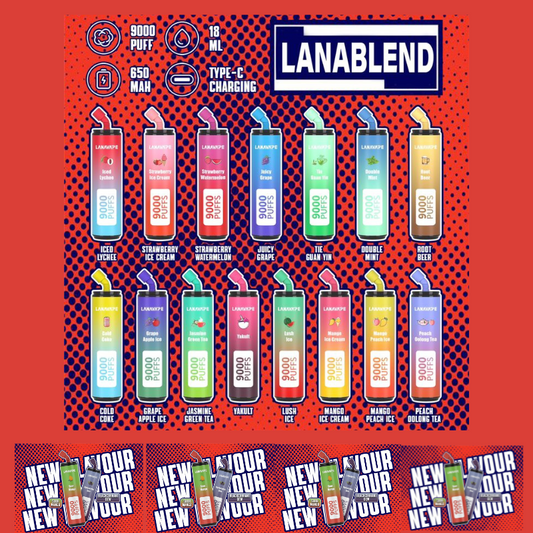 Lana Blend Special Edition 9000 Puffs