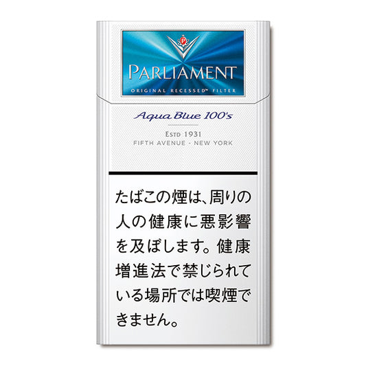 Parliament Aqua Blue 100 Box 6Mg