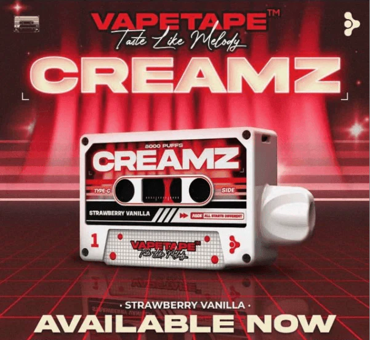 Vapetape 8000 Puffs