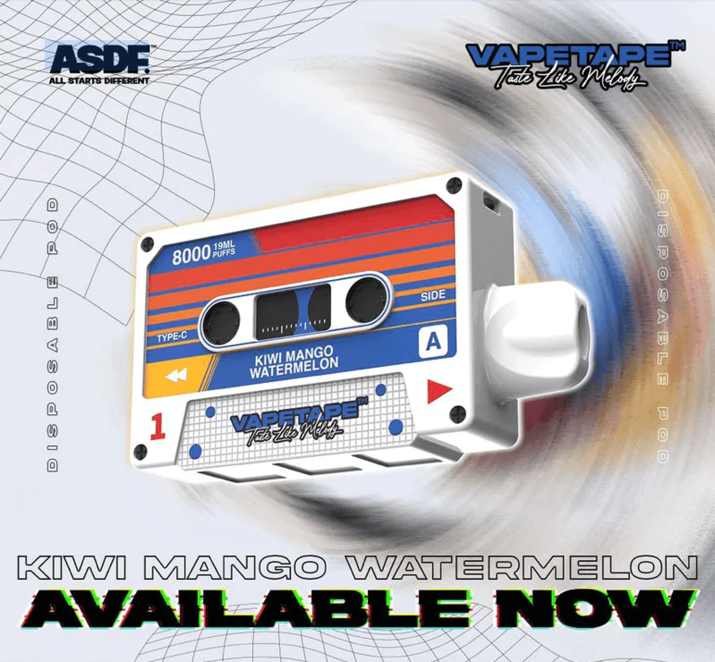 Vapetape 8000 Puffs